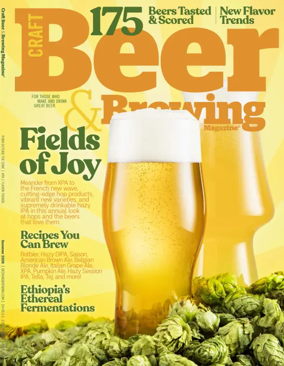 Cover of Craft Beer and Brewing Magazine