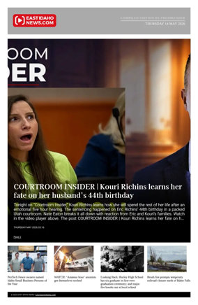 Cover of East Idaho News