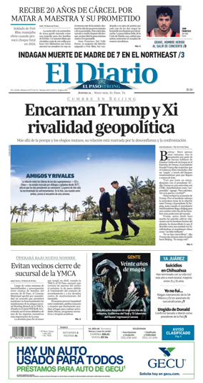 Cover of El Diario de El Paso