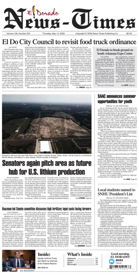 Cover of El Dorado News-Times