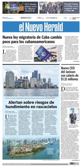 Cover of El Nuevo Herald