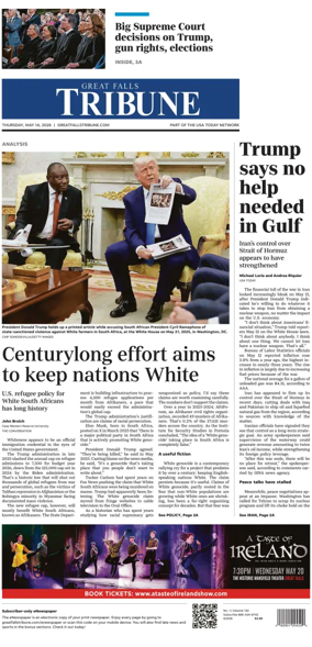 Cover of Great Falls Tribune