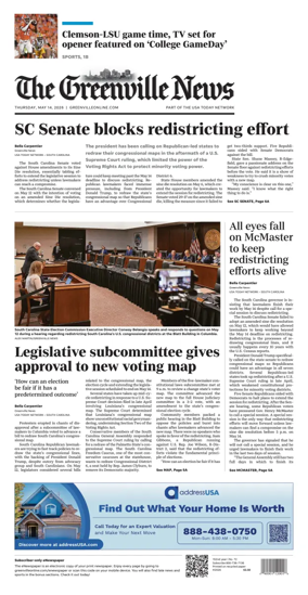 Cover of The Greenville News