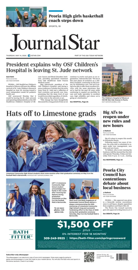 Cover of Journal Star (Peoria)