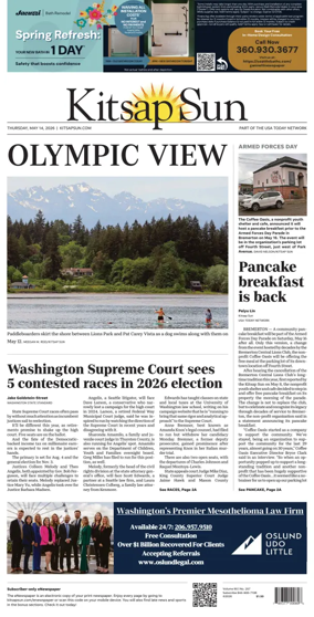 Cover of Kitsap Sun