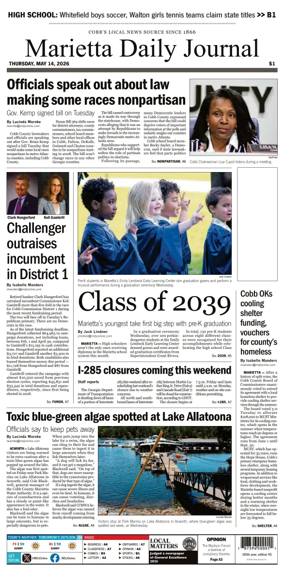 Cover of Marietta Daily Journal