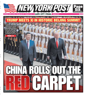 Cover of New York Post