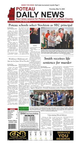 Cover of Poteau Daily News