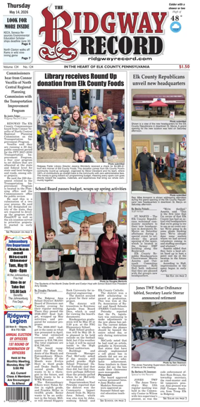 Cover of Ridgway Record