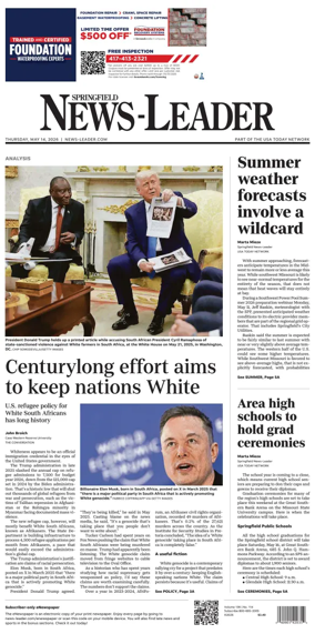 Cover of Springfield News-Leader