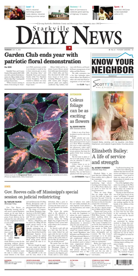 Cover of Starkville Daily News