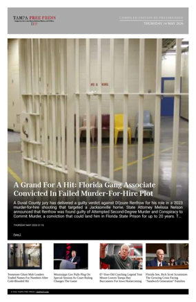 Cover of Tampa Free Press