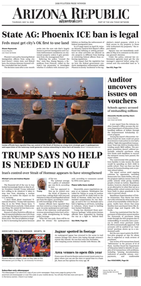 Cover of The Arizona Republic