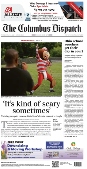 Cover of The Columbus Dispatch
