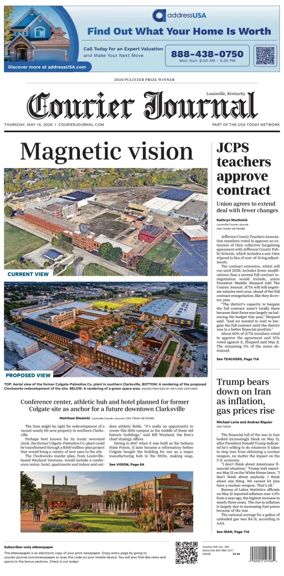 Cover of The Courier-Journal (Louisville)