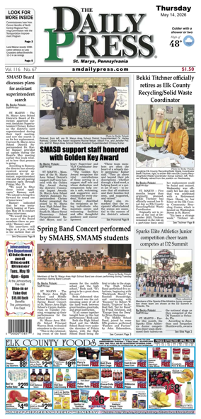 Cover of The Daily Press