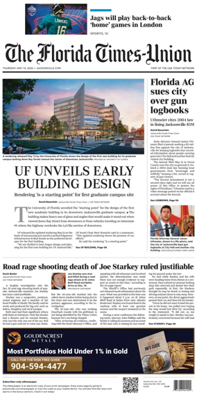 Cover of The Florida Times-Union
