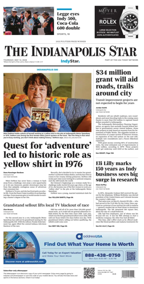 Cover of The Indianapolis Star