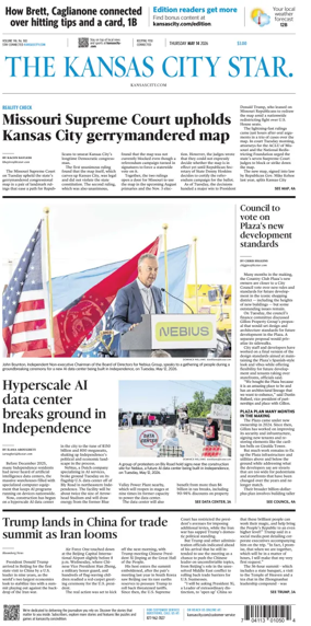 Cover of The Kansas City Star