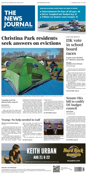 Cover of The News Journal