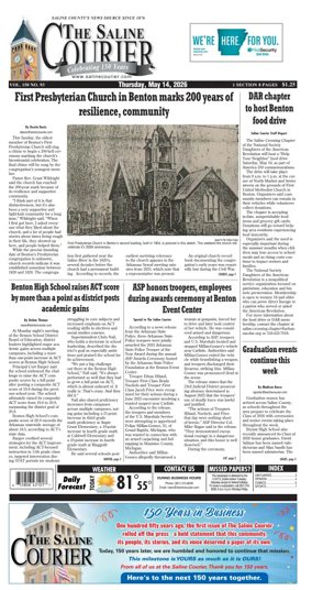 Cover of The Saline Courier