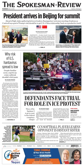 Cover of The Spokesman-Review (Spokane)