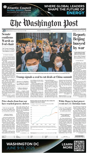Cover of The Washington Post
