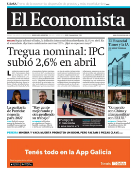Cover of El Economista (Argentina)