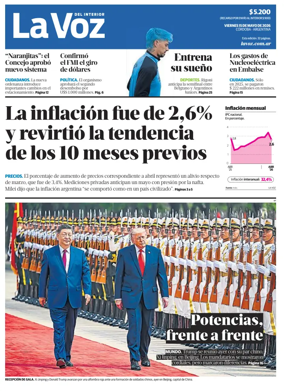 Cover of La Voz del Interior