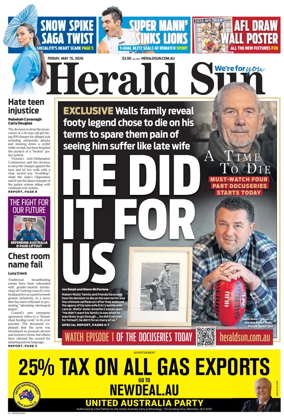 Cover of Herald Sun