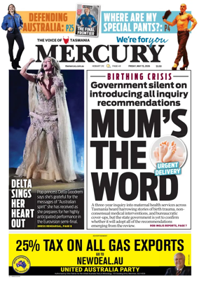Cover of Mercury (Hobart)
