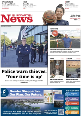 Cover of Shepparton News