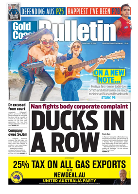 Cover of The Gold Coast Bulletin