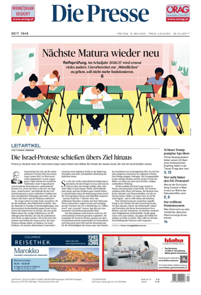 Cover of Die Presse