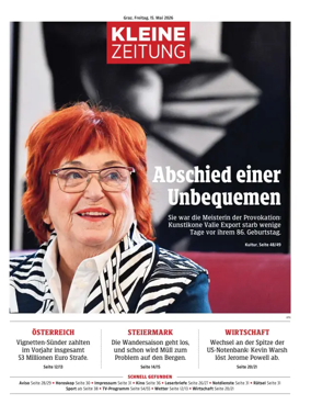 Cover of Kleine Zeitung Steiermark
