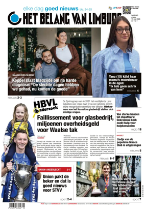 Cover of Het Belang van Limburg
