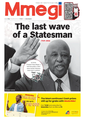 Cover of Mmegi