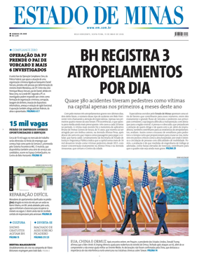Cover of Estado de Minas (Brazil)