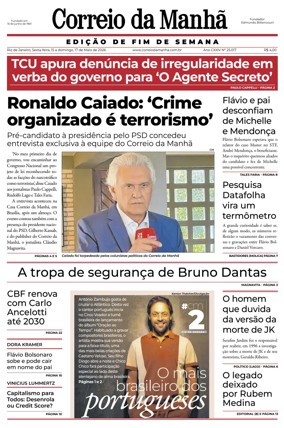 Cover of Jornal Correio da Manha