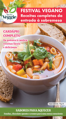 Cover of Menu Veggie