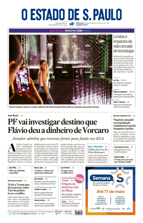 Cover of O Estado de S. Paulo