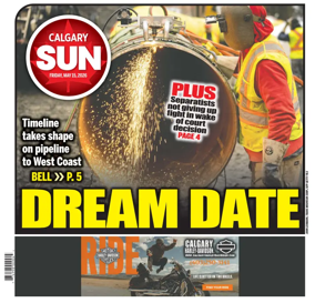 Cover of Calgary Sun