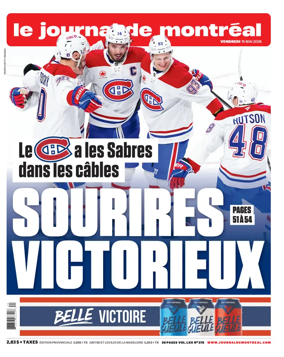 Cover of Le Journal de Montreal