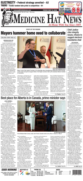 Cover of Medicine Hat News