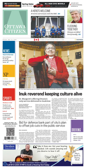 Cover of Ottawa Citizen