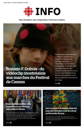 Cover of Radio-Canada Info