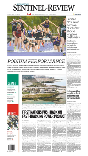 Cover of Sentinel-Review (Woodstock)