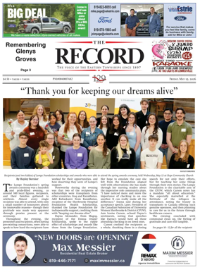 Cover of Sherbrooke Record