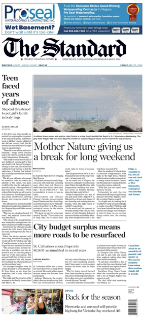 Cover of The Standard (St. Catharines)