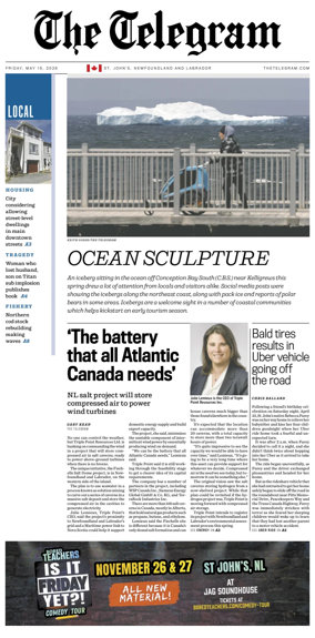 Cover of The Telegram (St. John's)